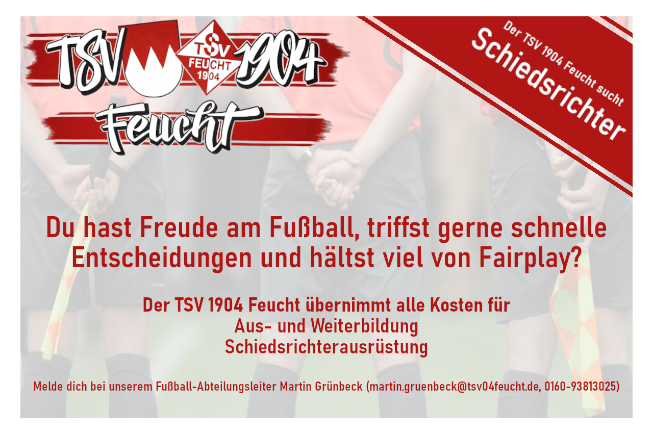 Werde Schiedsrichter